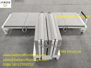 Cina Office Home Napping Gunakan Single Bed Folding Bed Recliner L1950XW600mm dalam stok pemasok