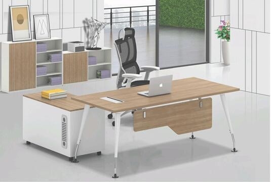 Cina Mangkuk bentuk struktur meja kantor meja furniture 1200x600mm pemasok