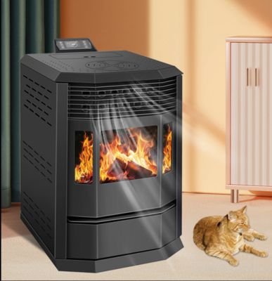 Rumah Besar Menggunakan Bahan Kayu Api Tungku Panas Efisiensi Tinggi pemasok