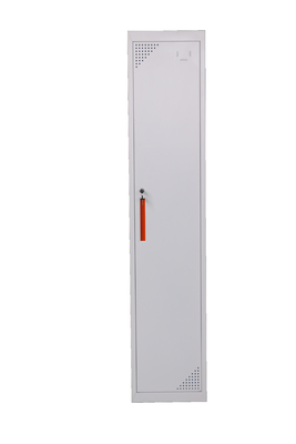 Karyawan menggunakan loker baja satu pintu H1850XW390XD500mm Tersedia warna putih / abu-abu pemasok